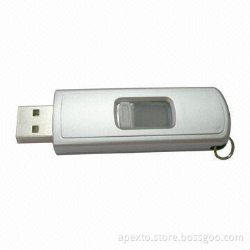 Slide Plastic Telescopic USB Flash Drive, Supports Plug-and-play Function and Up to 32GB Capacity